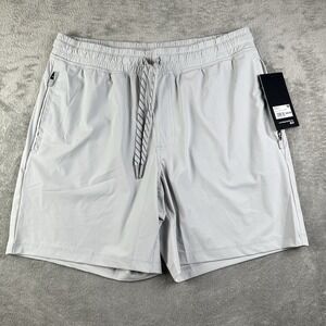 NWT 90 Degree by Reflex Warp X Endurance‎ 7" Shorts M Gray Athletic Gym Running